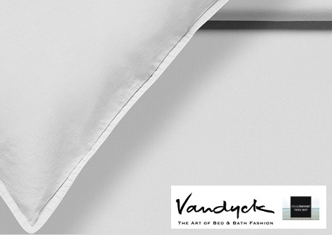 Washed Cotton overtrek katoen wit van dyck,aanbieding,theo bot